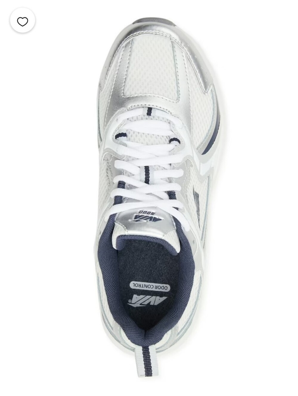 Avia Silver Athletic Sneaker (8.5W)NWT - Picture 3 of 7